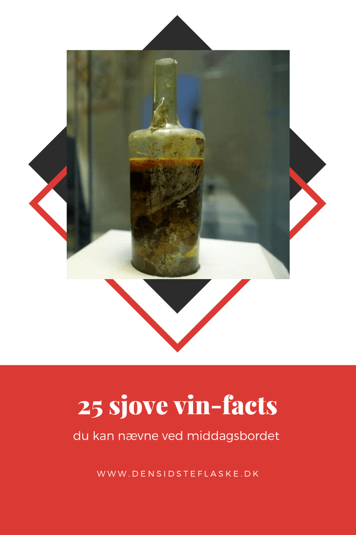 25 sjove vin-facts, du kan nævne ved middagsbordet
