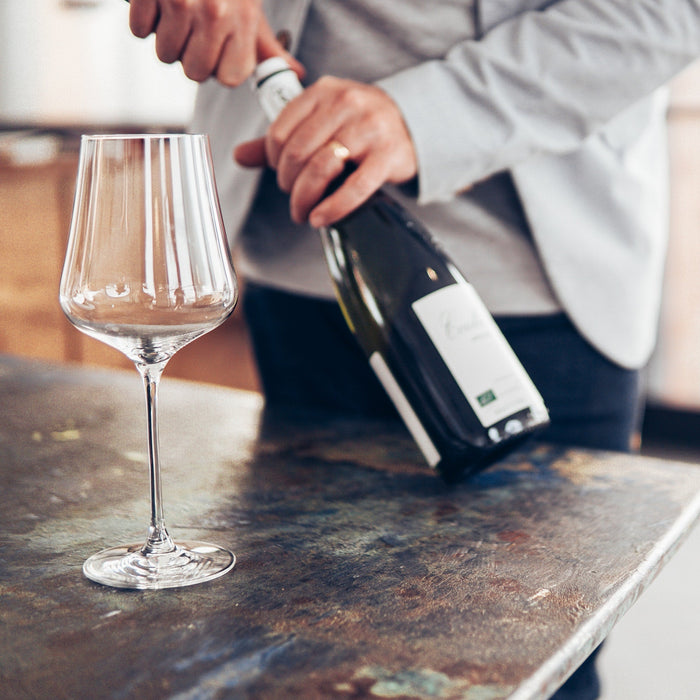 Har du oplevet prop eller bundfald i vin? Bliv klogere på hvad og hvorfor - og lær om top og bund i vinen. Læs med lige her.