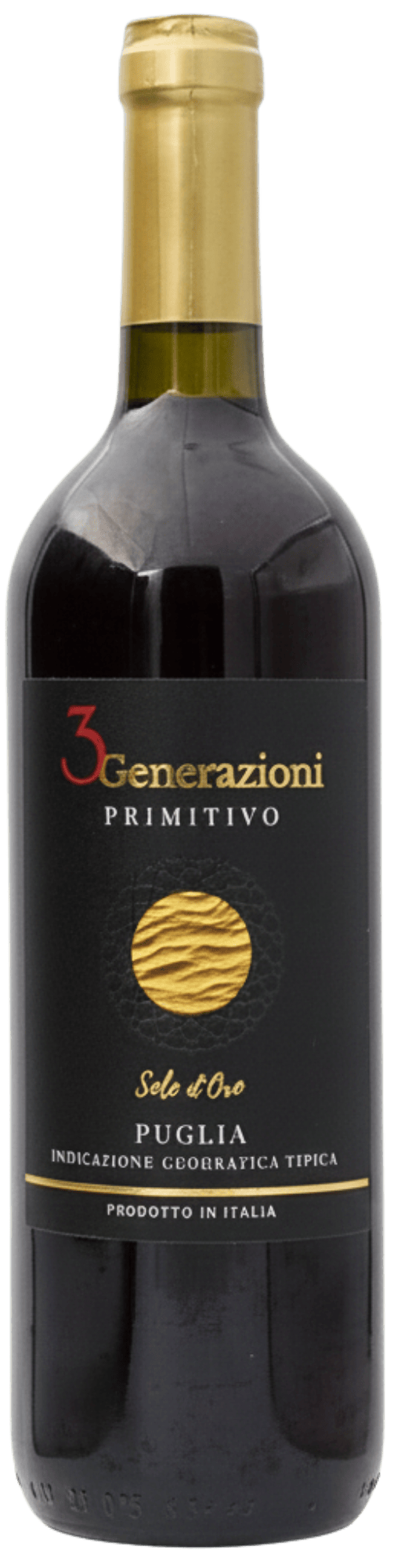 Menzatia Rødvin 3 Generazioni Primitivo Puglia 2024