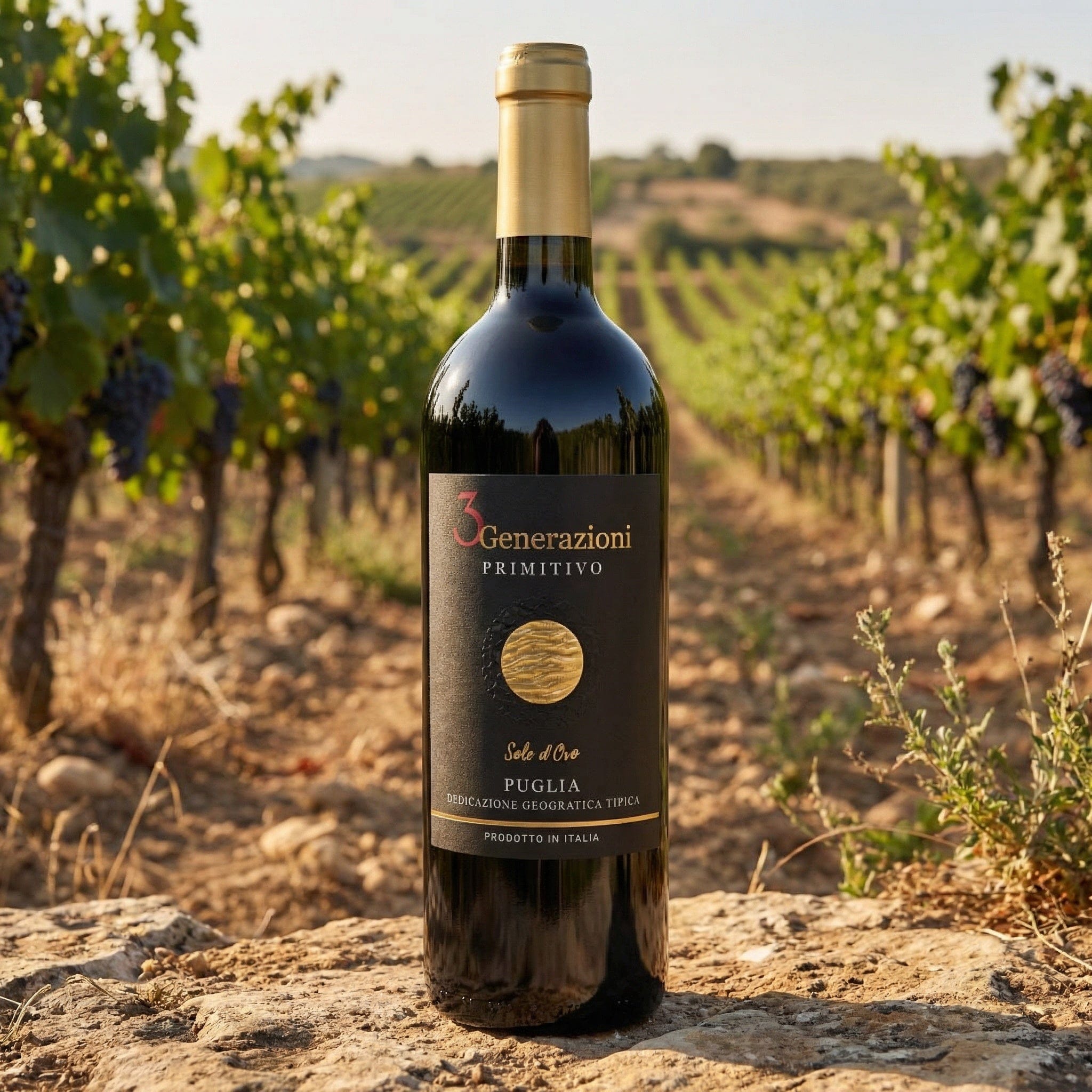3 Generazioni Rødvin 3 Generazioni "Sole d'Oro" Primitivo Puglia 2025