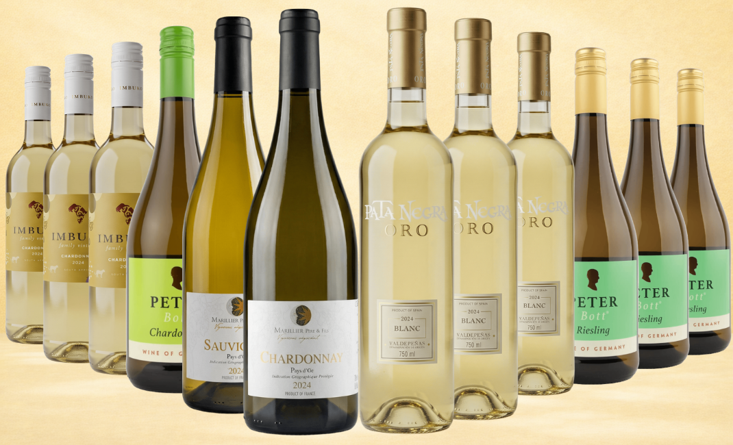 Deutschlands wildestes Weißwein-Paket – Version 12.0