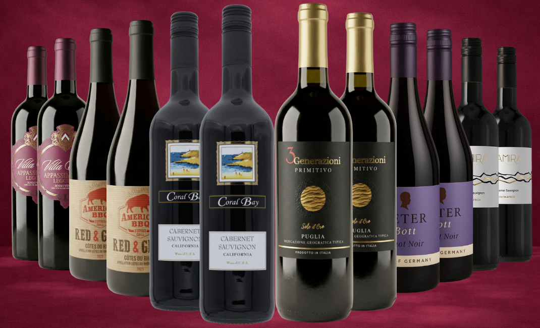 Deutschlands wildestes Rotwein-Paket – Version 8.0