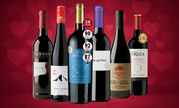 Keine Blumen. Nur Rotwein.