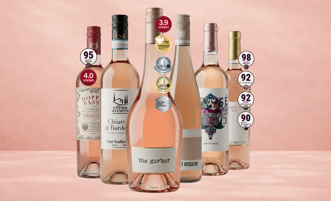 Rosé in der Sonne