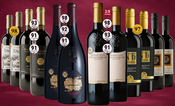 Das saftige Dutzend – Primitivo Paket