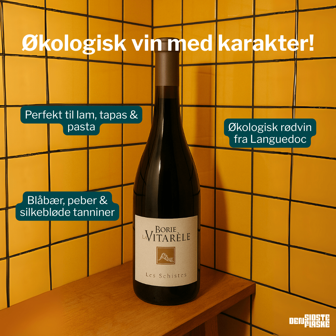 Den Sidste Flaske Rødvin Borie La Vitarele Les Schistes 2022