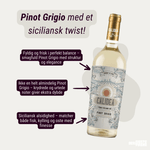 Gran Sasso Hvidvin Calidea Pinot Grigio Terre Siciliane IGT 2023