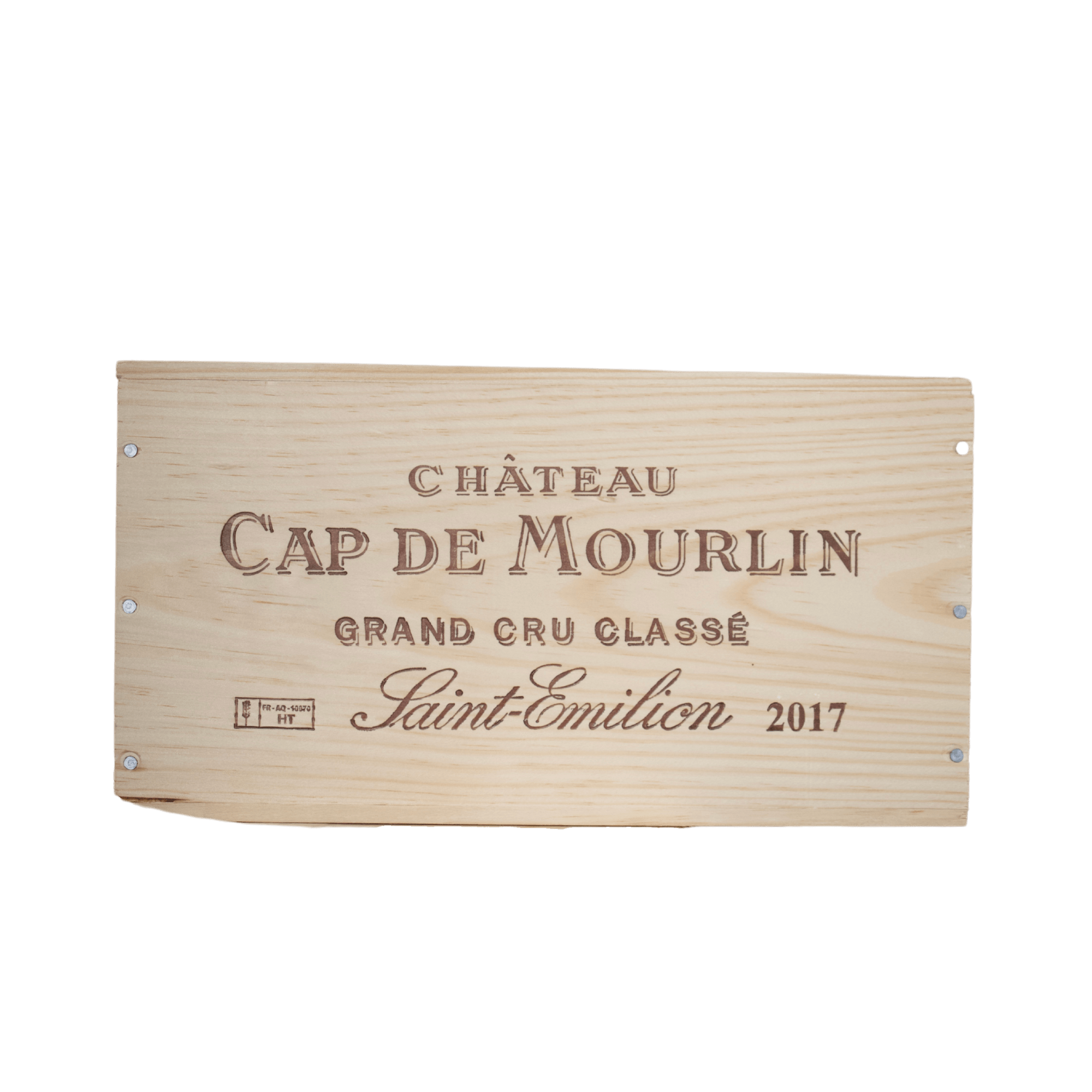 Vignerons de Puisseguin Lussac Saint-Emilion Rødvin Château Cap de Mourlin Grand Cru Classé Saint-Émilion 2017