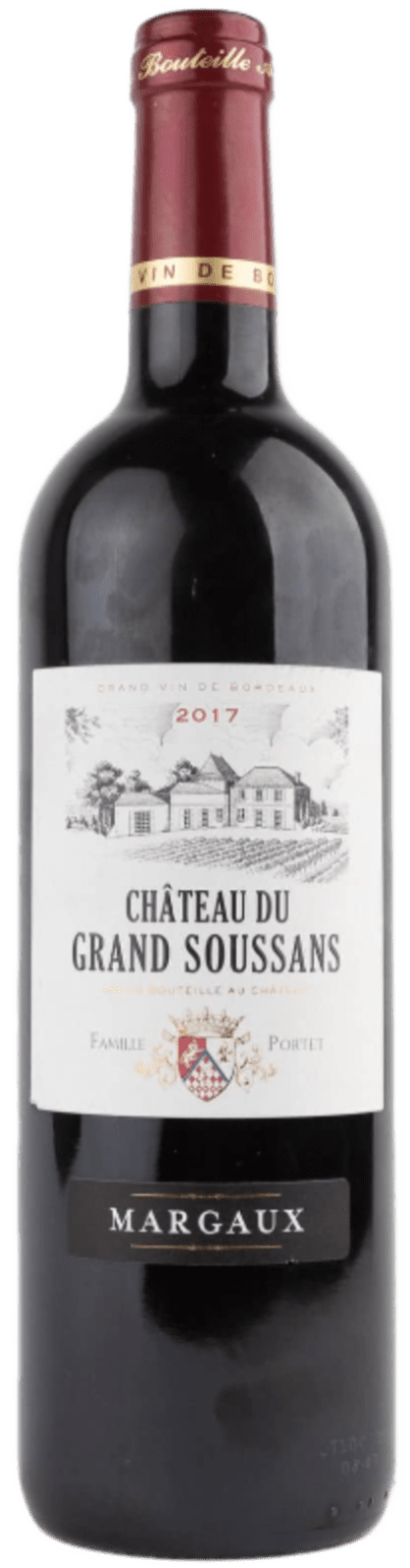 Château Du Grand Soussans Rødvin Château Du Grand Soussans Margaux 2017