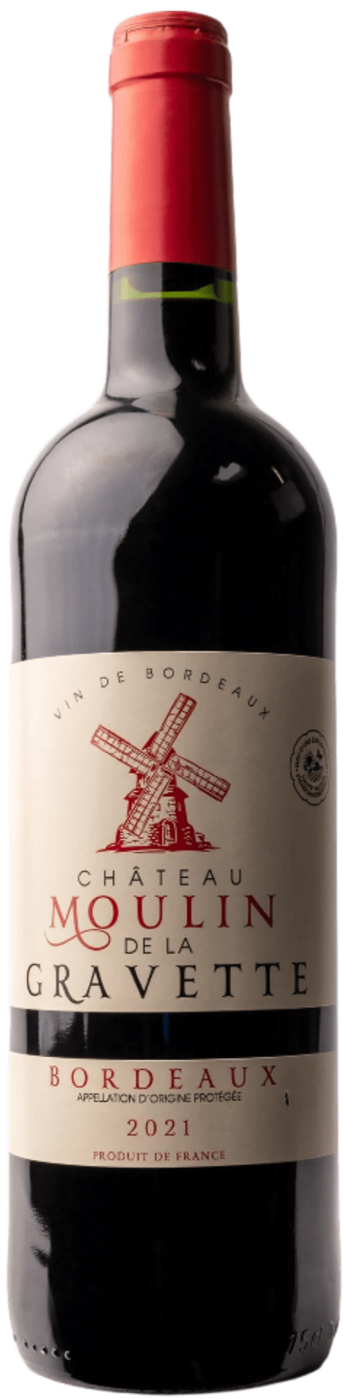 Château Moulin de Mallet Rødvin Château Moulin De La Gravette Bordeaux 2021