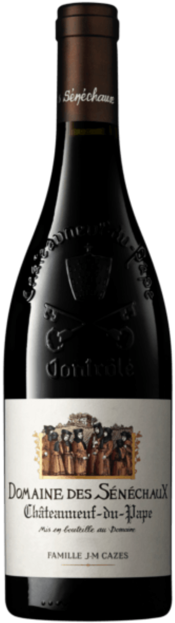 Domaine Des Sénéchaux Rødvin Chateauneuf du Pape Domaine Senechaux Rouge 2021 (trææske?)