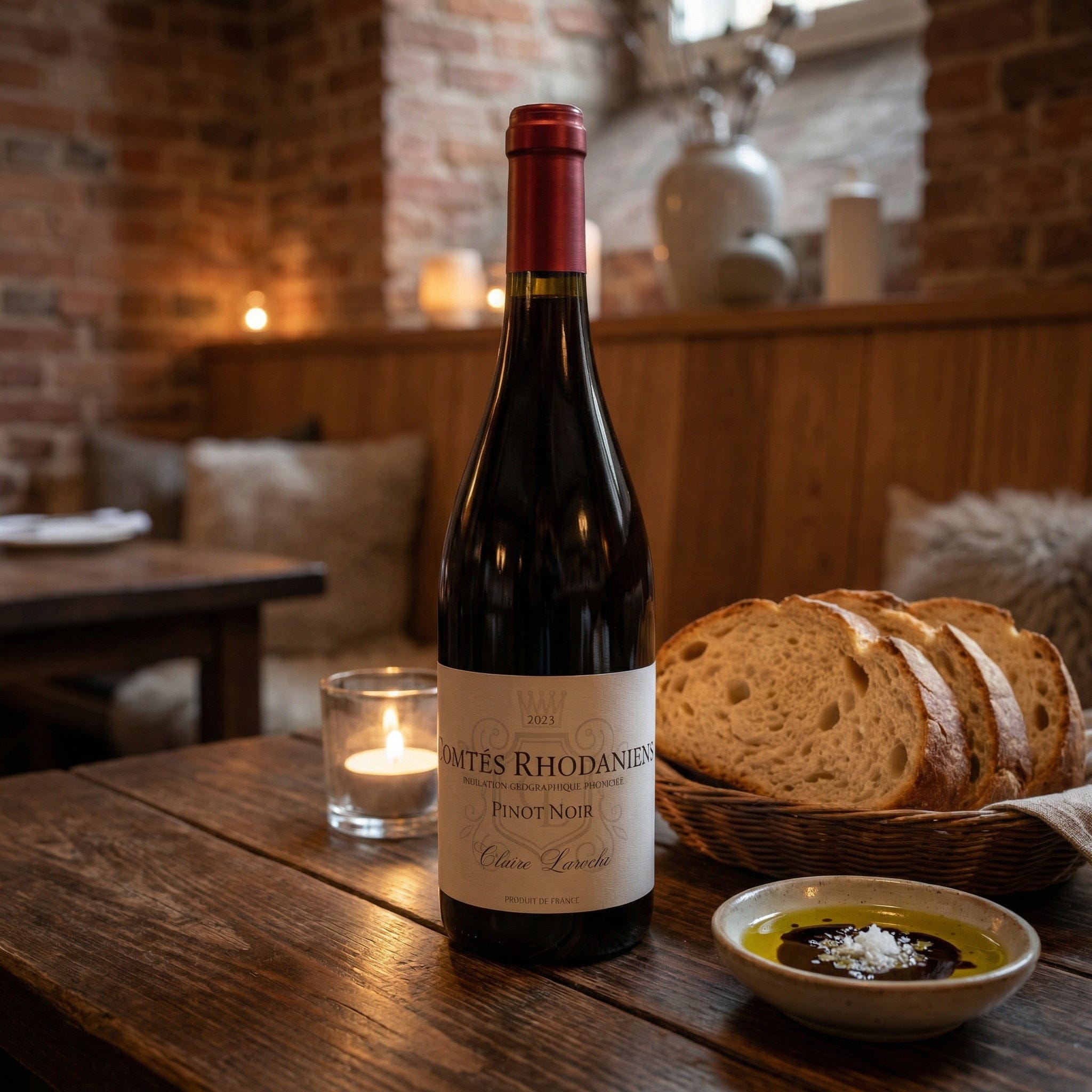 Laroche Rødvin Claire Laroche Comtés Rhodaniens Pinot Noir 2023