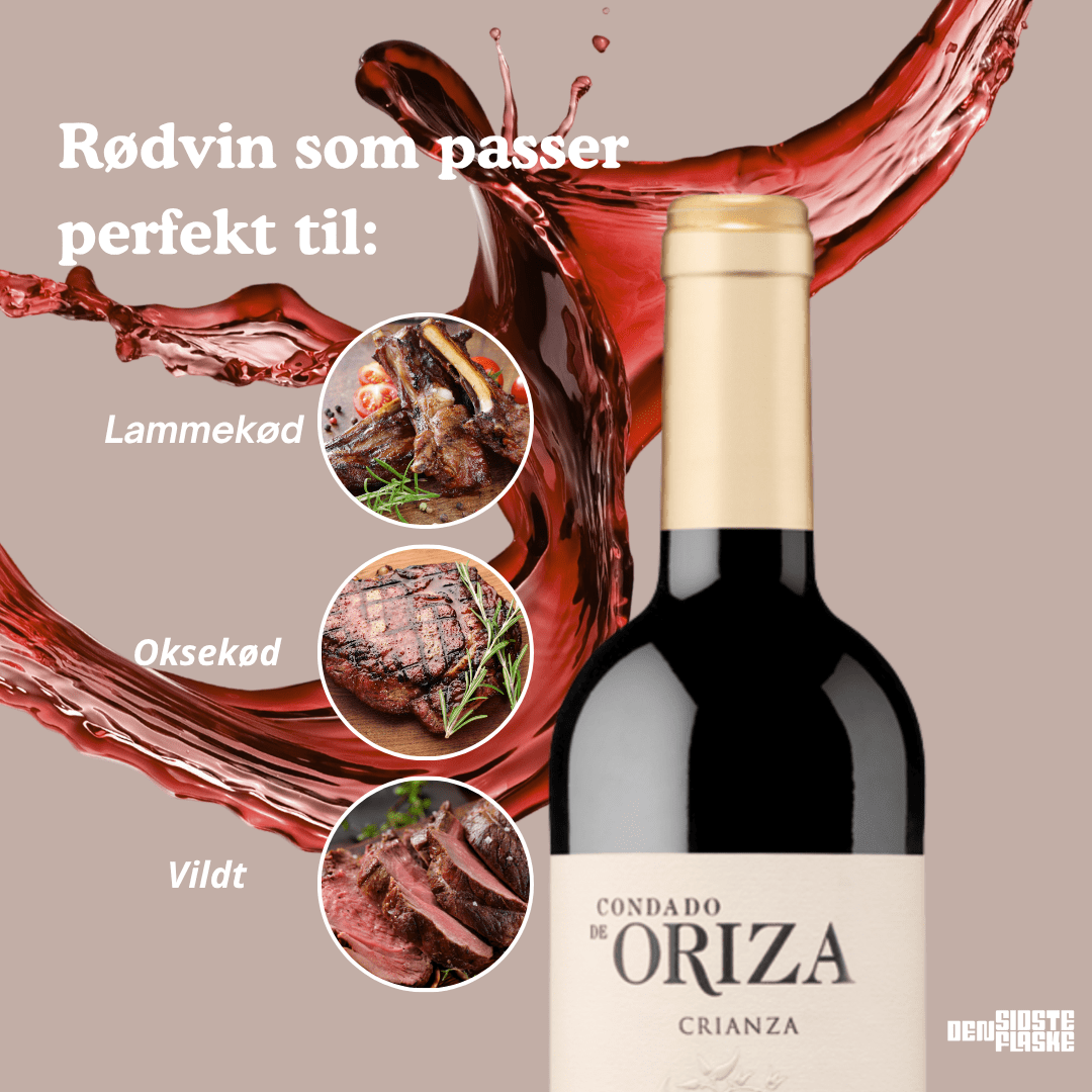 Pagos Del Rey Rødvin Condado de Oriza Crianza 2022