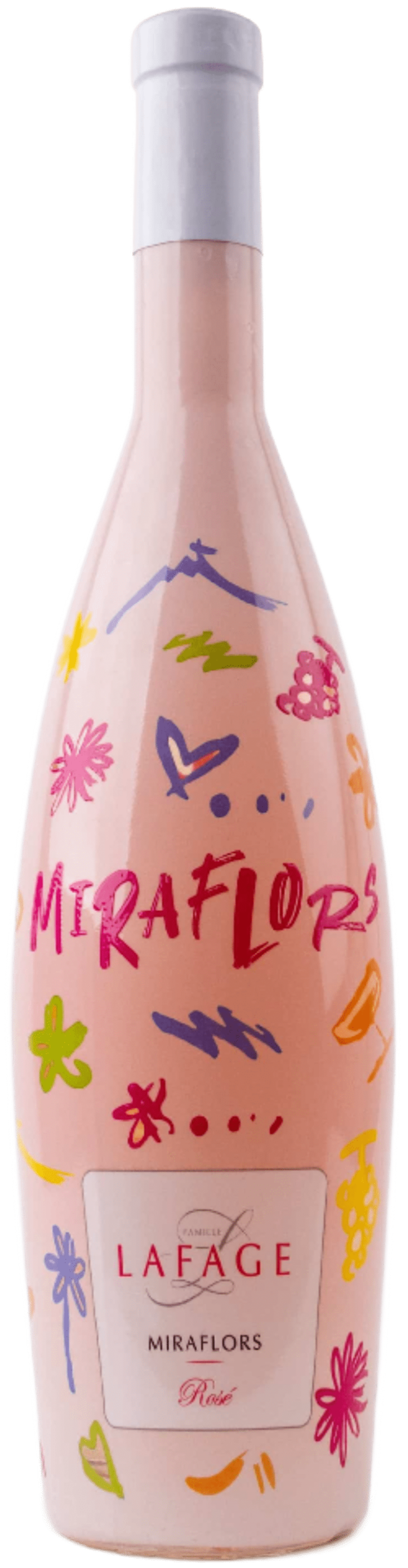 Domaine Lafage Rosé Domaine Lafage Miraflors "Street Art Bottle" Rosé 2022