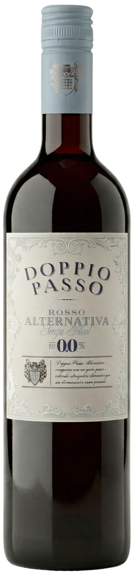 Doppio Passo Rødvin Doppio Passo Alternativa Rosso Alcohol Free NV