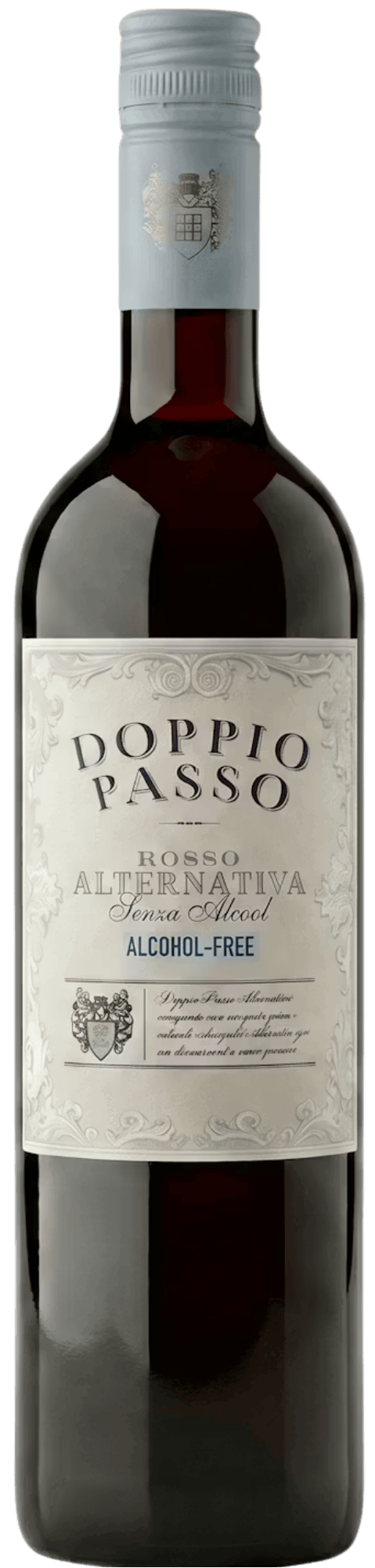 Doppio Passo Rødvin Doppio Passo Alternativa Rosso Alcohol Free NV