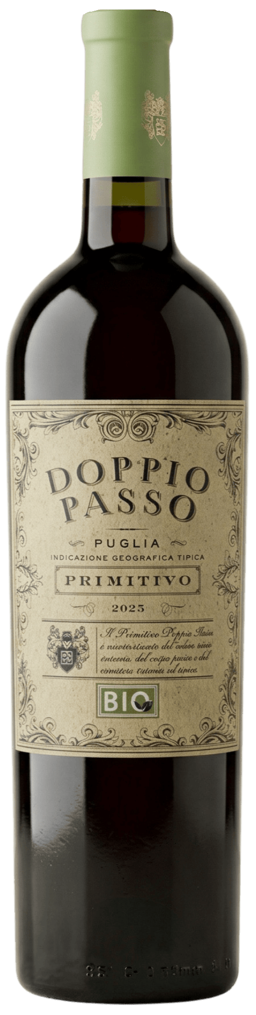 Doppio Passo Rødvin Doppio Passo Primitivo BIO Puglia IGT 2025