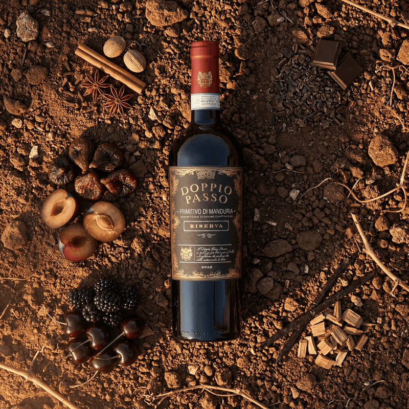 Doppio Passo Rødvin Doppio Passo Primitivo Di Manduria Riserva DOC 2022