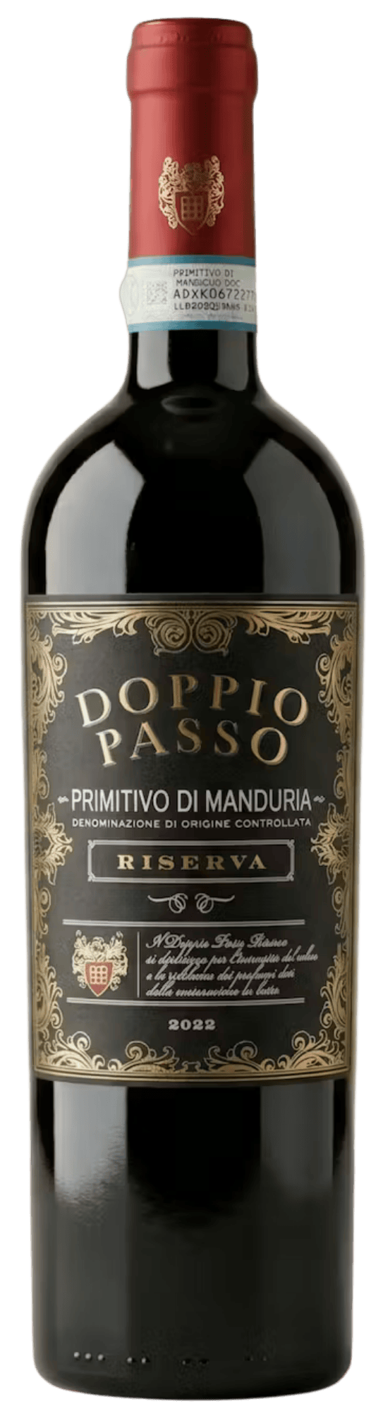 Den Sidste Flaske Doppio Passo - Primitivo Di Manduria Riserva DOC