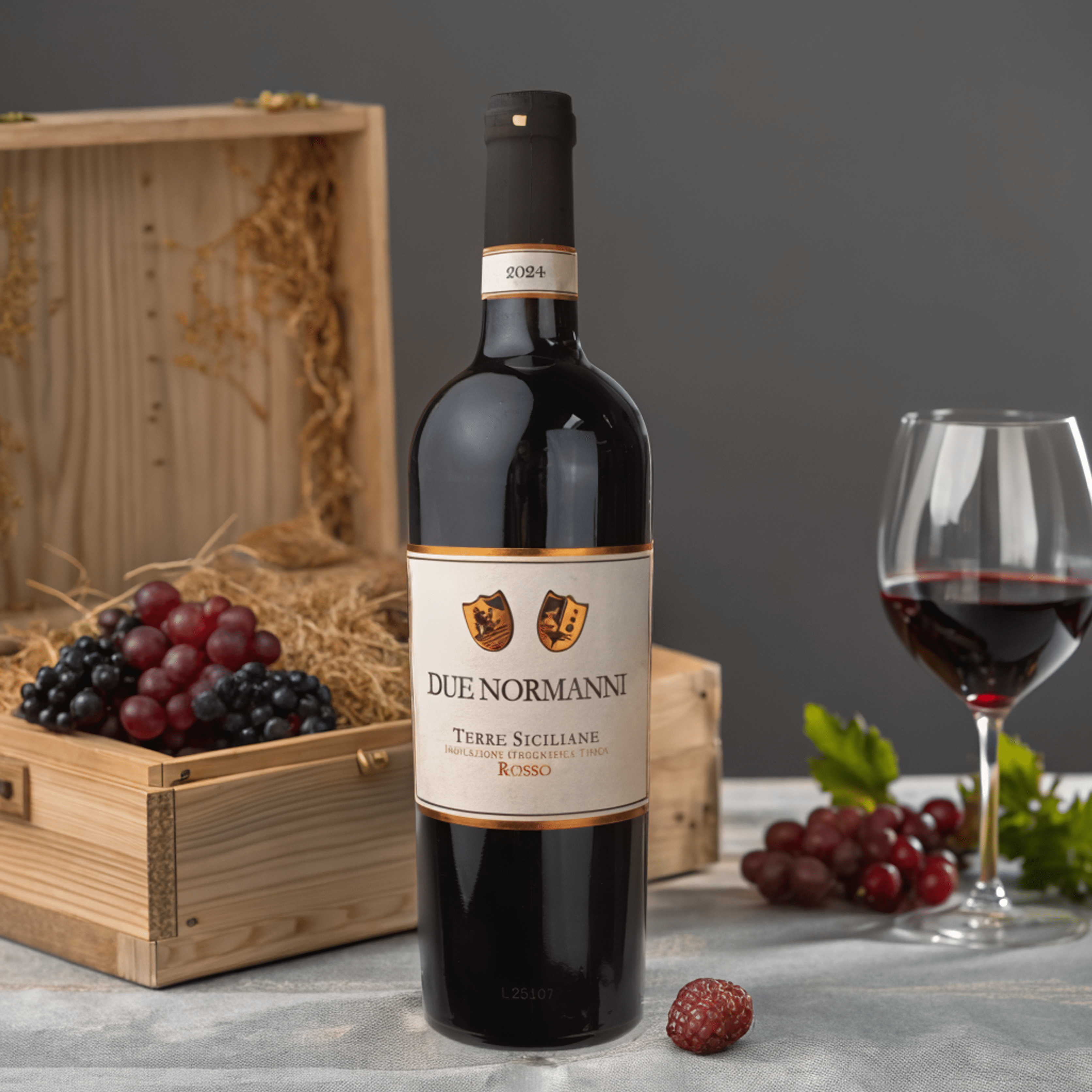 Due Normanni Rødvin Due Normanni Terre Siciliane Rosso 2024
