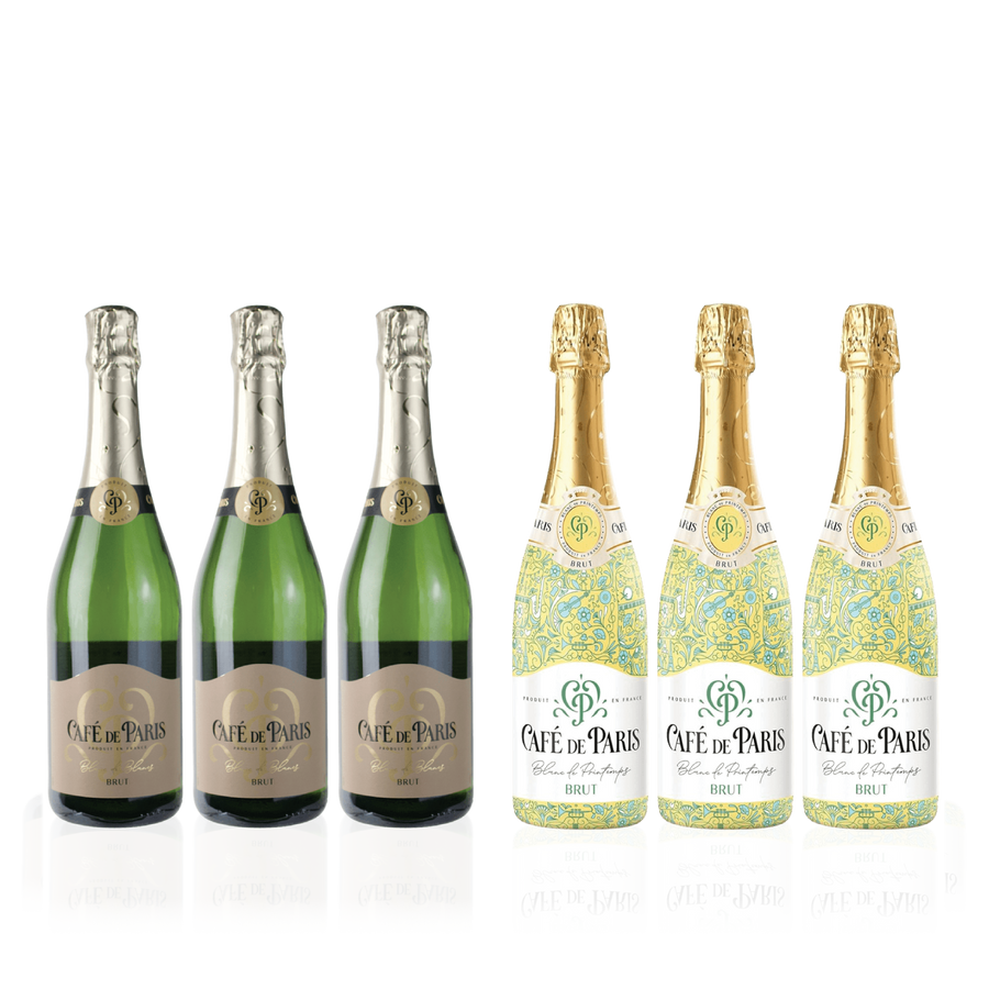 Den Sidste Flaske Mousserende Smagekasse KOMBO-Kasse: Cafe de Paris
