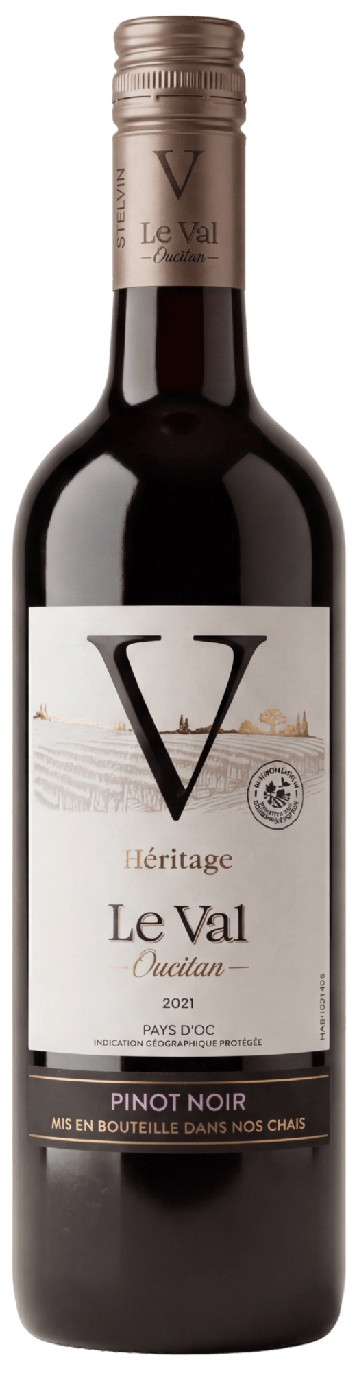 Le Val Rødvin Le Val Heritage Pinot Noir 2021