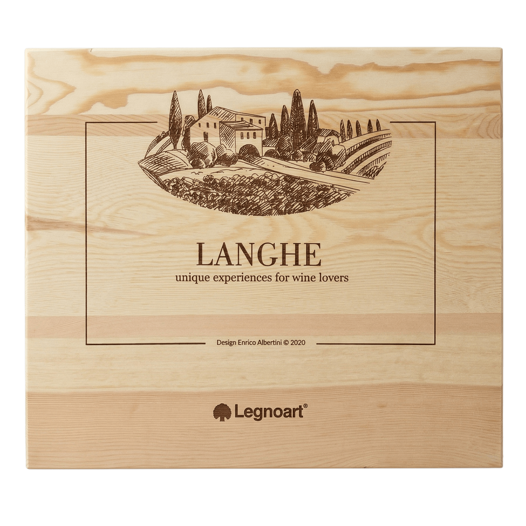 Legnoart Dekanteringskaraffel Legnoart Langhe Vin Dekantering sæt