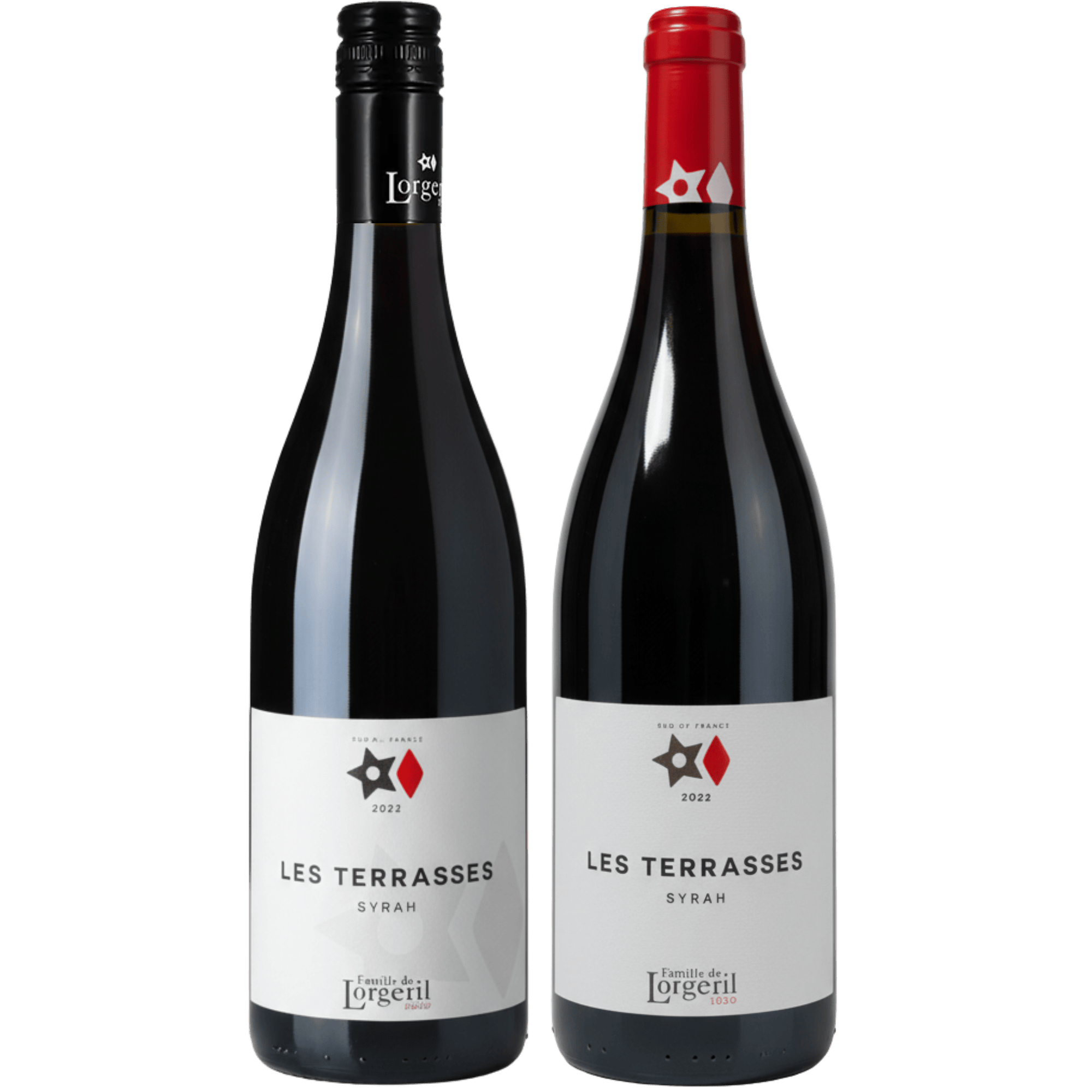 Famille de Lorgeril Rødvin Lorgeril Les Terrasses Syrah Pays D'oc 2022
