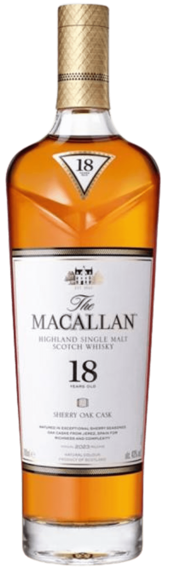 Macallan Whisky Macallan Sherry Oak 18 års