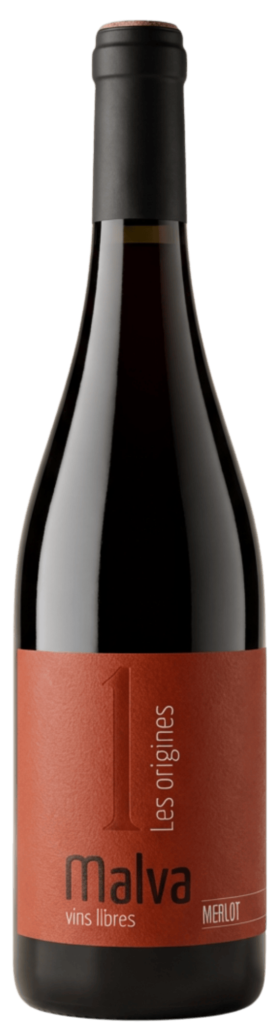 Malva Vins Libres Rødvin Malva Les Origins Bouches Du Rhone Merlot 1 2023