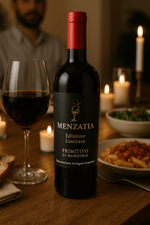 Menzatia Rødvin Menzatia Edizione Limitata Primitivo Di Manduria 2023