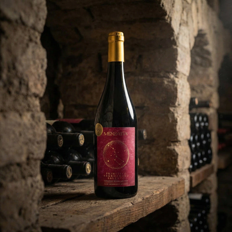 Menzatia Rødvin Menzatia Primitivo Negroamaro Salento 2025 rossa