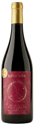 Menzatia Rødvin Menzatia Primitivo Negroamaro Salento 2025 rossa