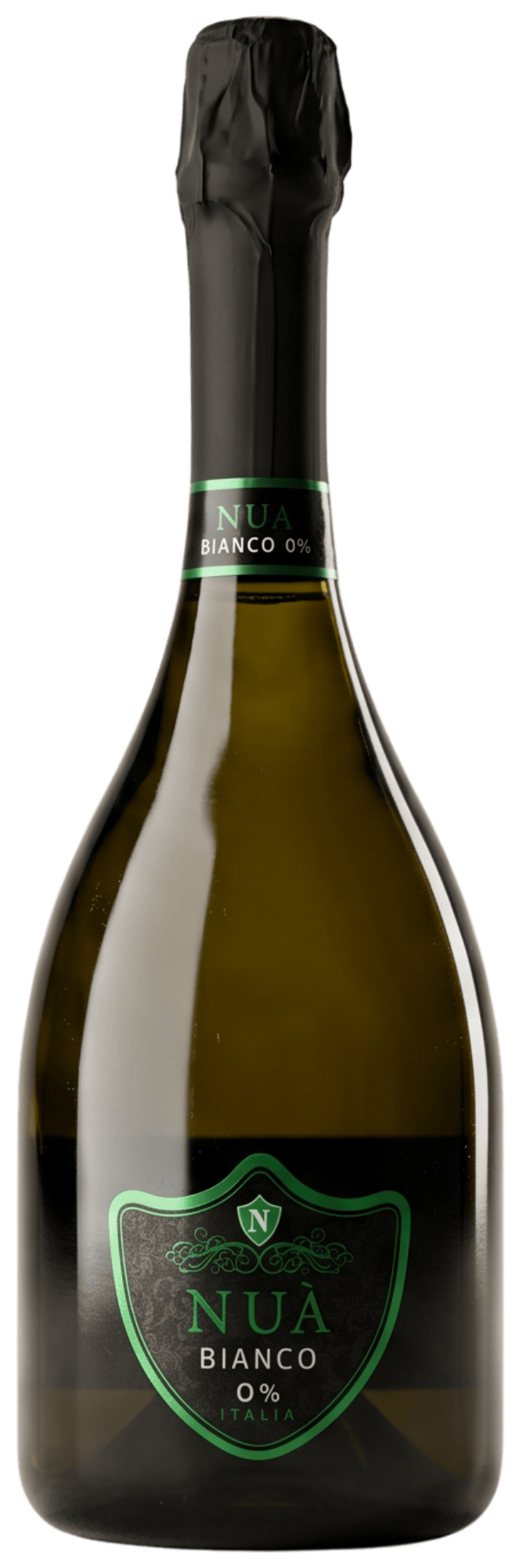 White Sparkling 0% flaske