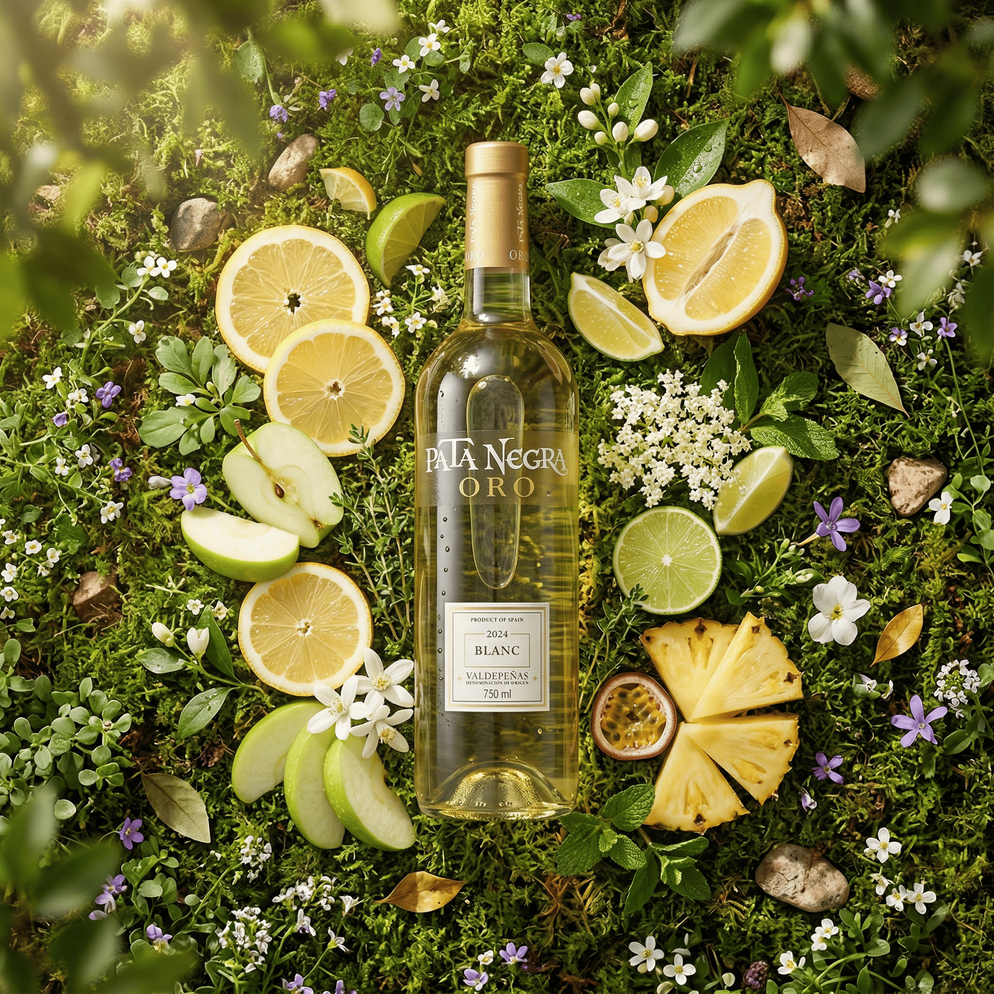 Pata Negra Hvidvin Pata Negra Oro Blanc Valdepenas 2024