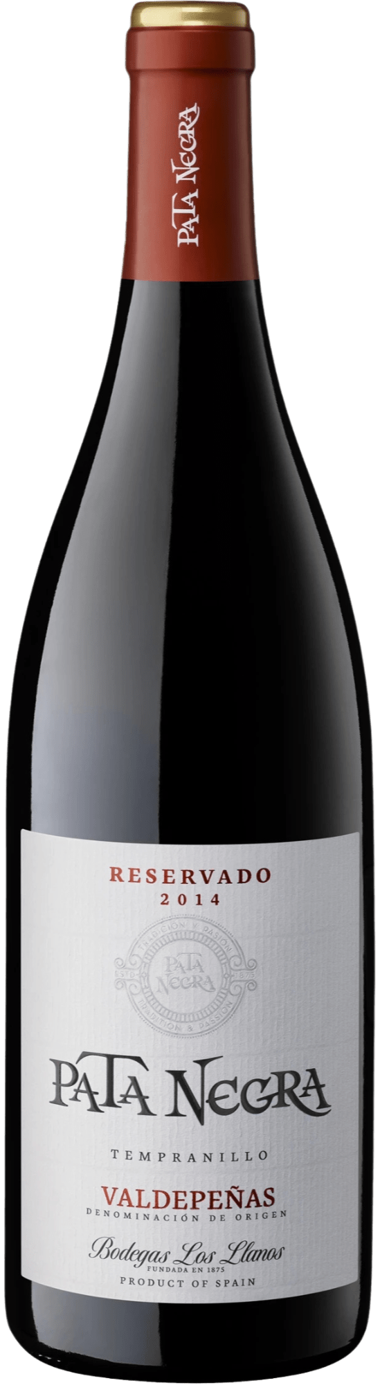 Pata Negra Rødvin Pata Negra Reservado 2014 (mangler pris & mængderabat og tekst)