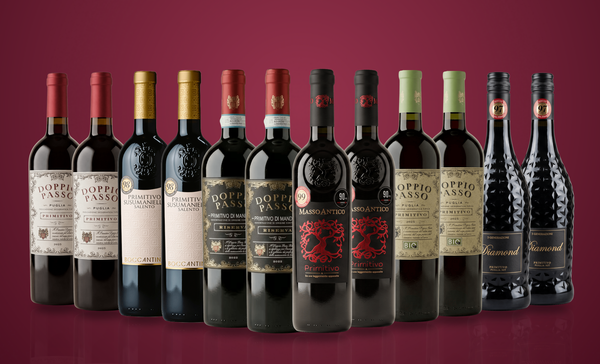 Primitivo Bestseller-Paket – 6 Primitivos aus Apulien – Den Sidste Flaske