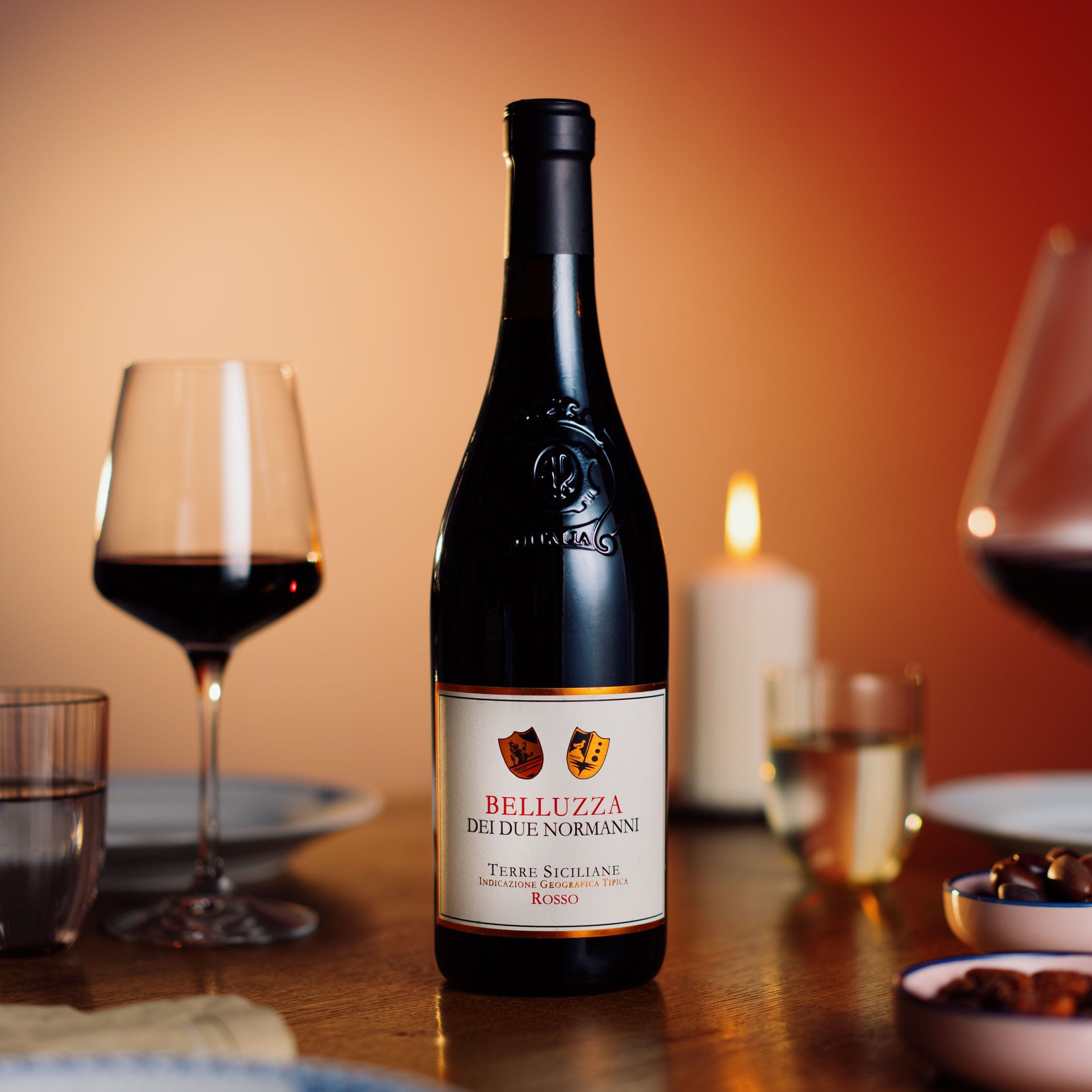 Due Normanni Rødvin Rocca Belluzza Dei Due Normanni Rosso 2023