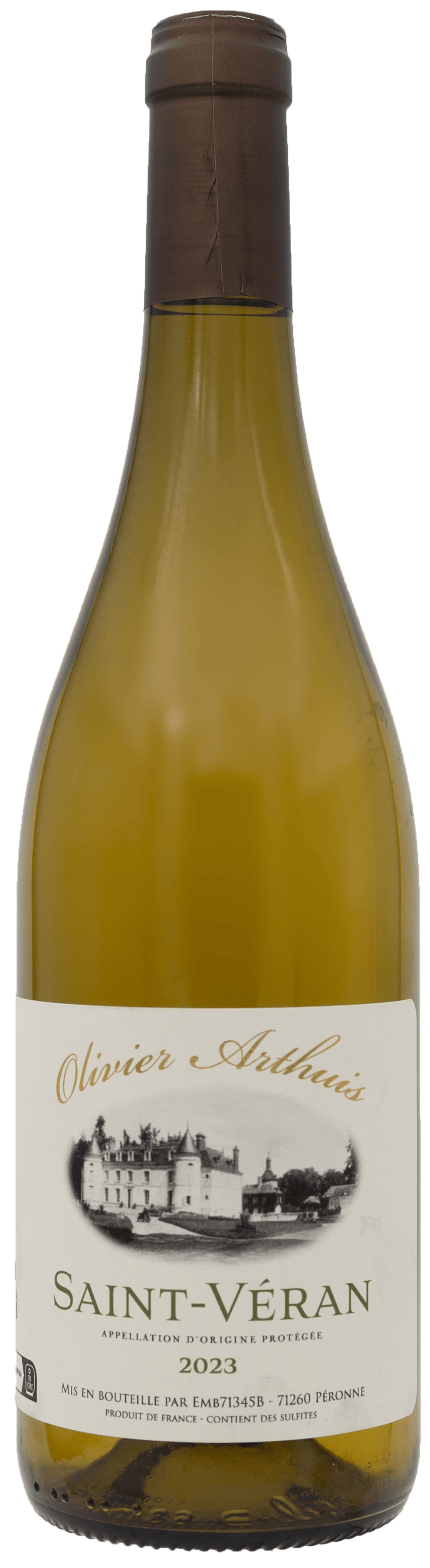Den Sidste Flaske Hvidvin Saint Veran blanc Olivier D'Arthuis 2023