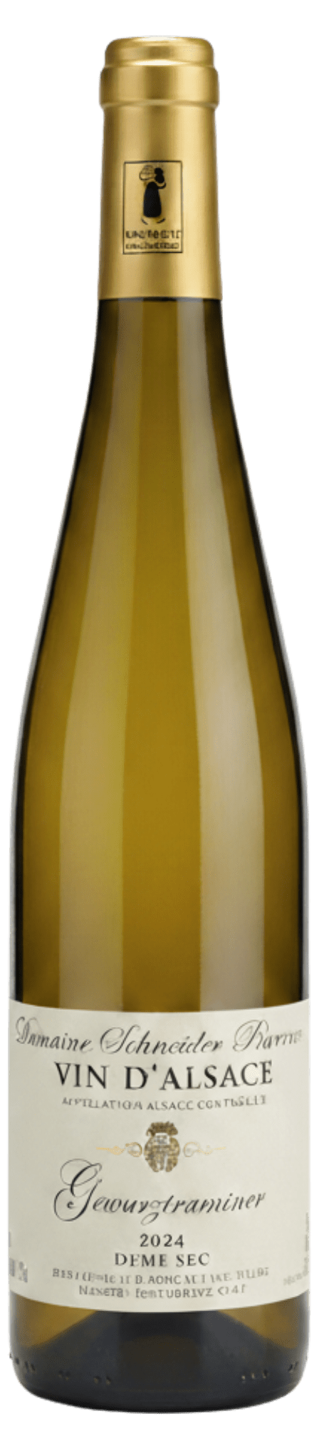 Domaine Schneider Hvidvin Schneider Gewurztraminer Demi Sec Blanc 2024