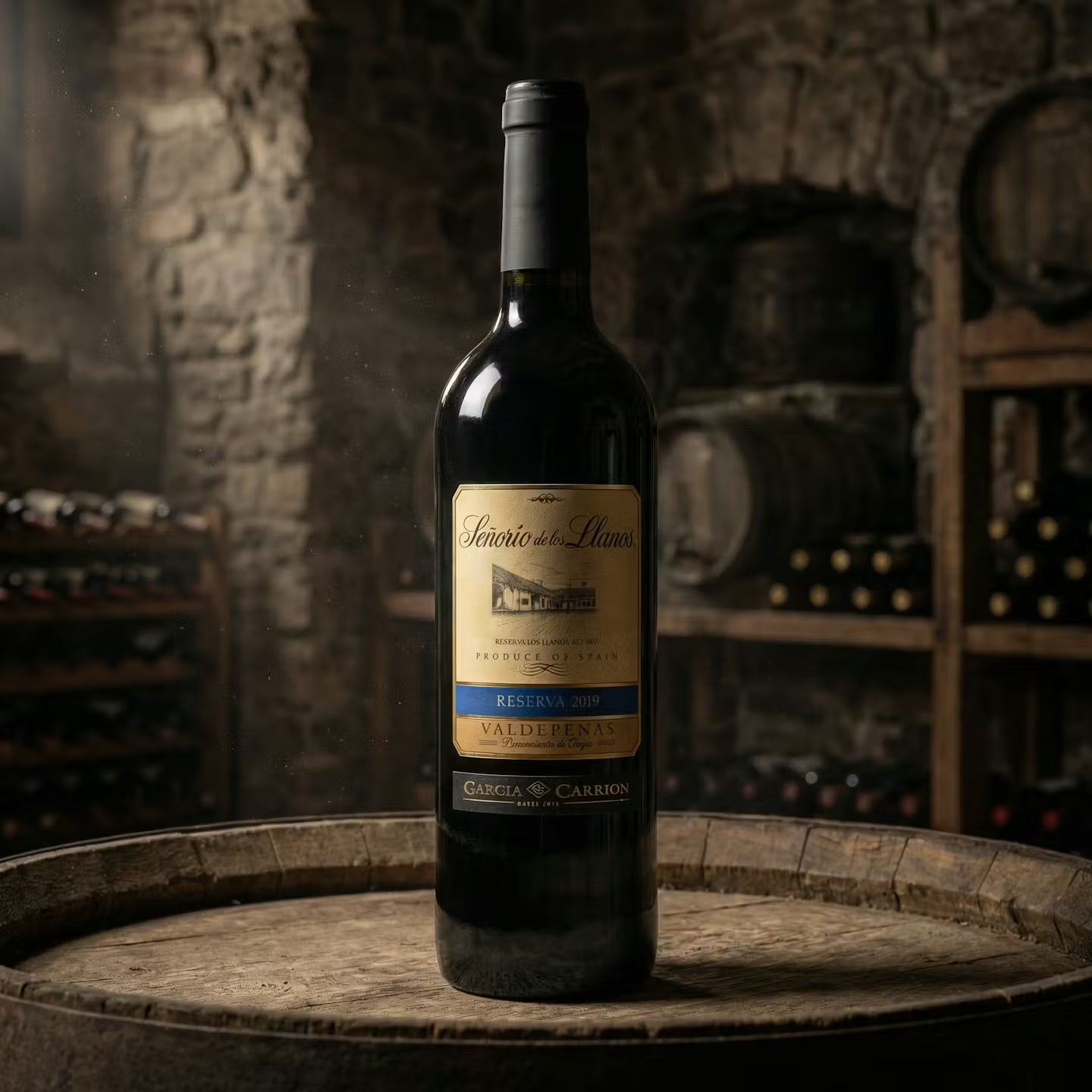 Señorio de Los Llanos Rødvin Senorio de los Llanos Tempranillo Reserva 2019
