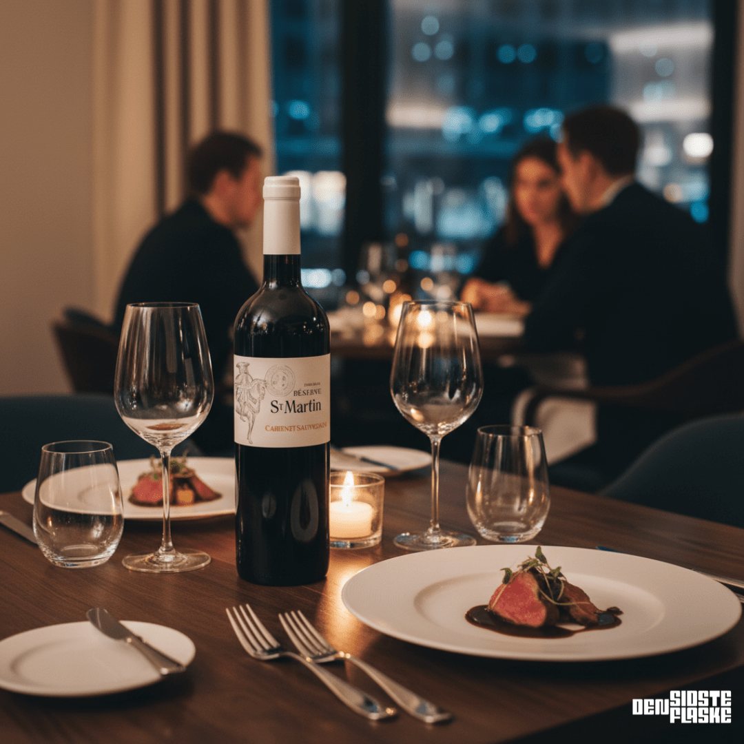 Den Sidste Flaske Rødvin St. Martin Reserve Cabernet Sauvignon Pays D'oc 2020