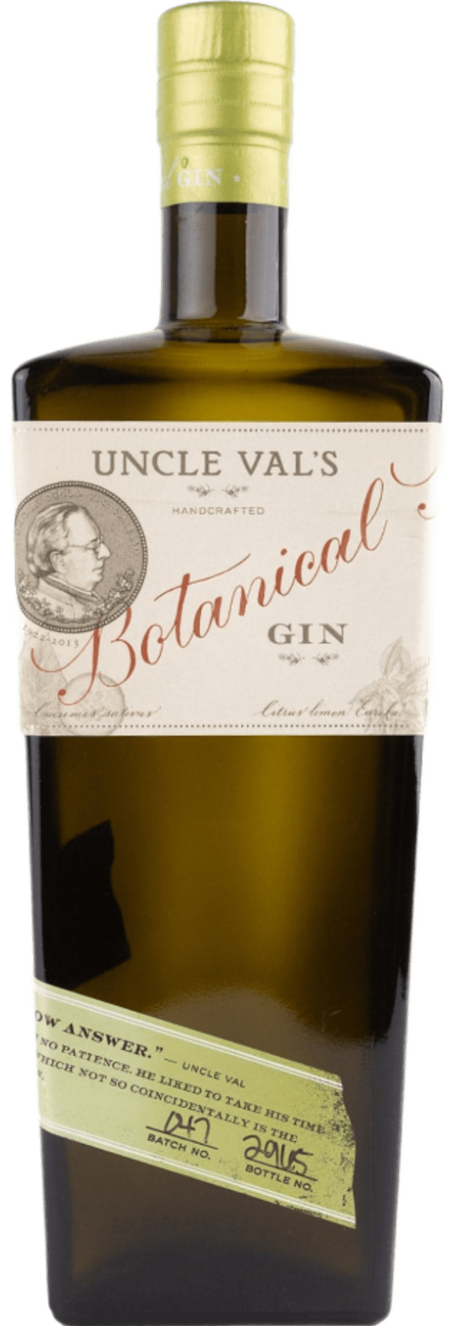 Uncle val's gin Gin Uncle Val's Botanical gin